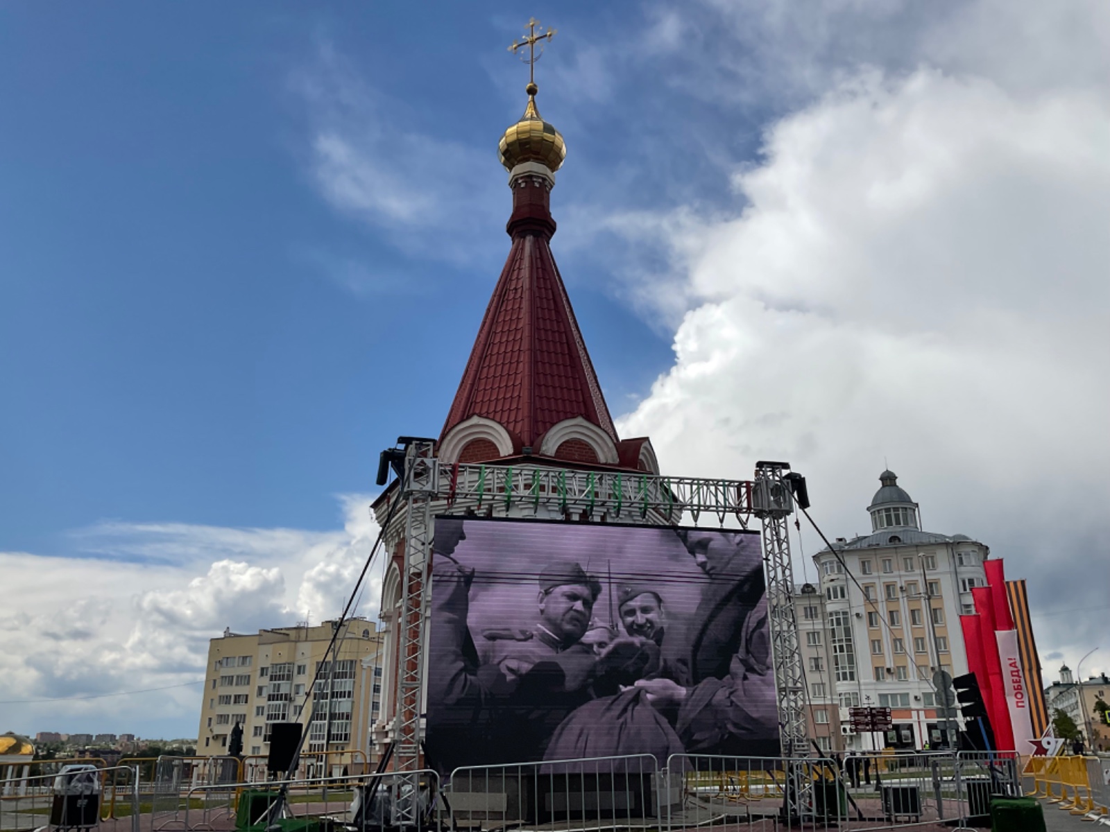Сегодня в Саранске на площади Победы все желающие смогут посмотреть отечественные кинокартины