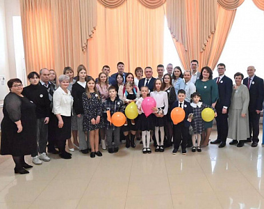 Во Дворце культуры городского округа состоялось торжественное открытие Года семьи в Саранске