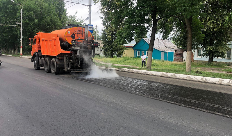 В Саранске продолжается ремонт автодороги по улице Гагарина
